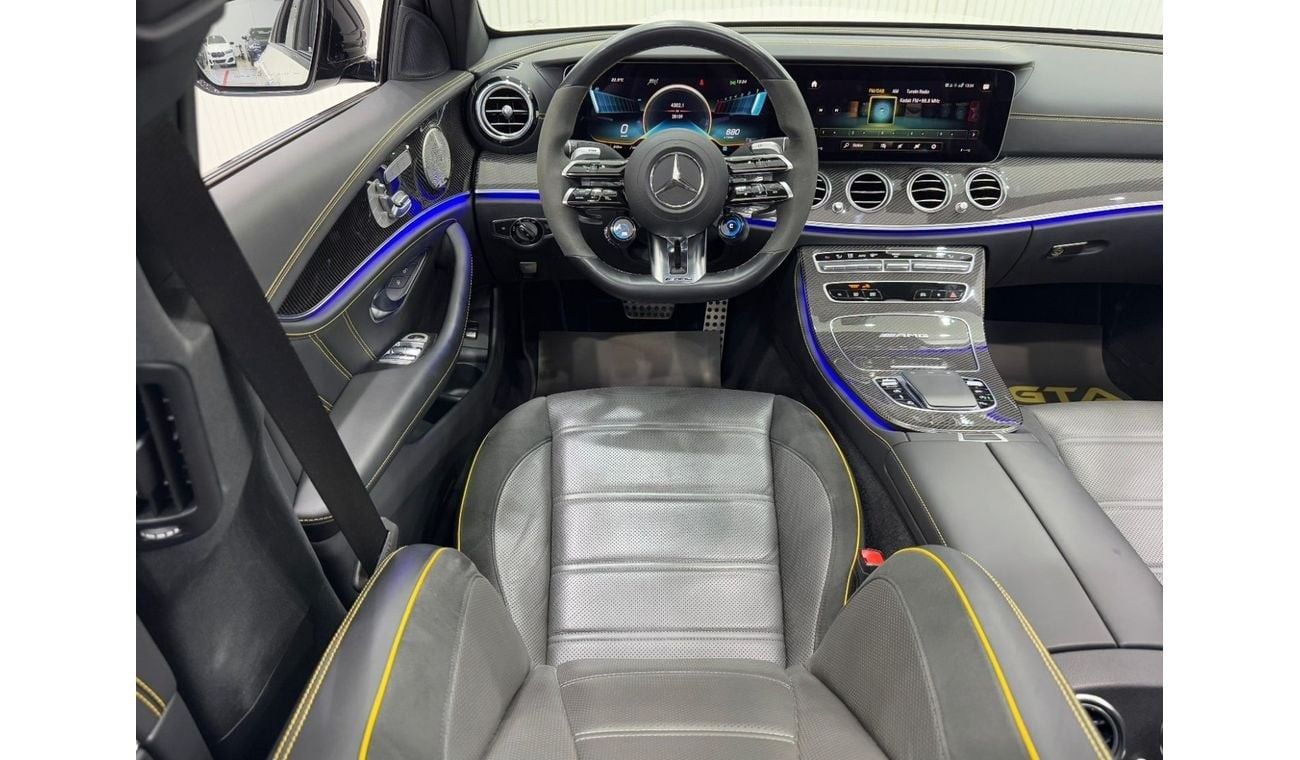 مرسيدس بنز E 63S AMG 4MATIC+ 2022 Mercedes Benz E63s AMG 4MATIC+, 2027 Mercedes Warranty + Service Pack, Fully Loaded