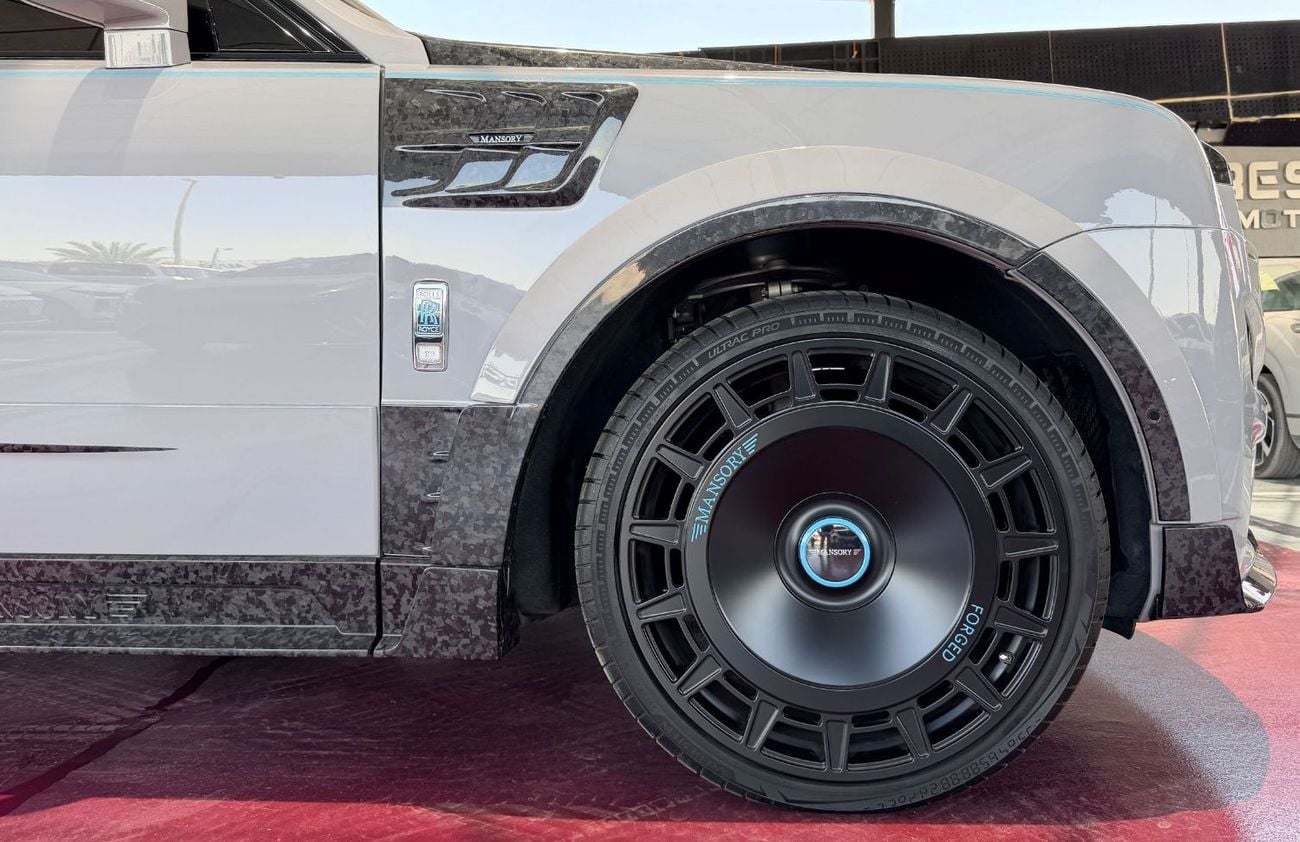 Rolls Royce Cullinan Modified Mansory Bodykit 2025  With full Mansory exhaust system