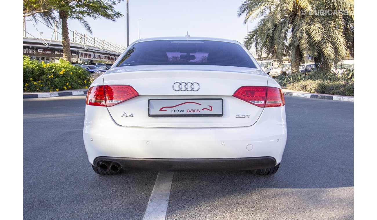 Audi A4 AUDI A4 -2011 - GCC - ZERO DOWN PAYMENT - 1585 AED/MONTHLY