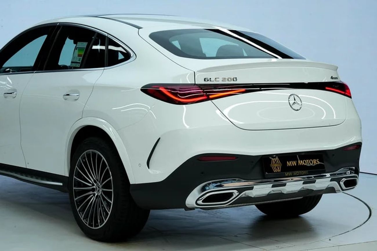 مرسيدس بنز GLC 250 Arrival | 200 Coupe | GCC km | Agency Warranty | AMG Package