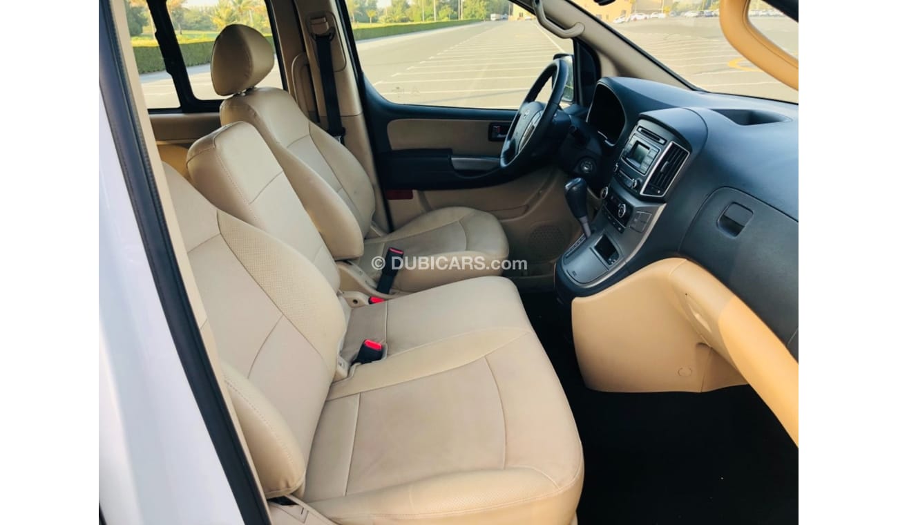 Hyundai H-1 HYUNDI H1 MODEL 2018 GCC CAR PERFECT CONDITION INSIDE AND OUTSIDEf  FULL OPTION PANORAMIC ROOF LEATH