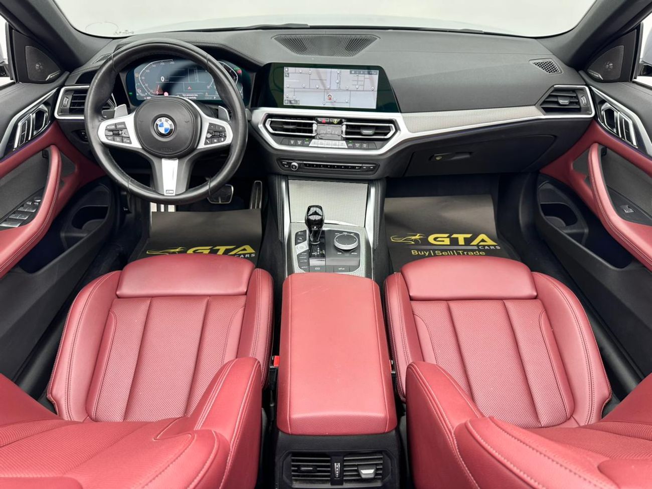 بي أم دبليو 420i 2022 BMW 420i M-Sport Cabriolet, 2026 BMW Warranty + Service Contract, BMW Full Service History, GCC