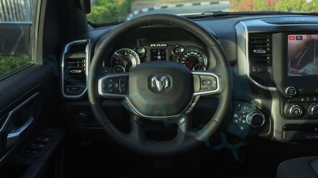 RAM 1500 Bighorn eTorque 3.6L V6 4x4 GCC 0Km With 3 Years Or 100,000 Km Warranty