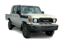 تويوتا لاند كروزر بيك آب ECTJRY002 - 2024 Toyota LC79 Double Cab - 4.2L Diesel Manual - White