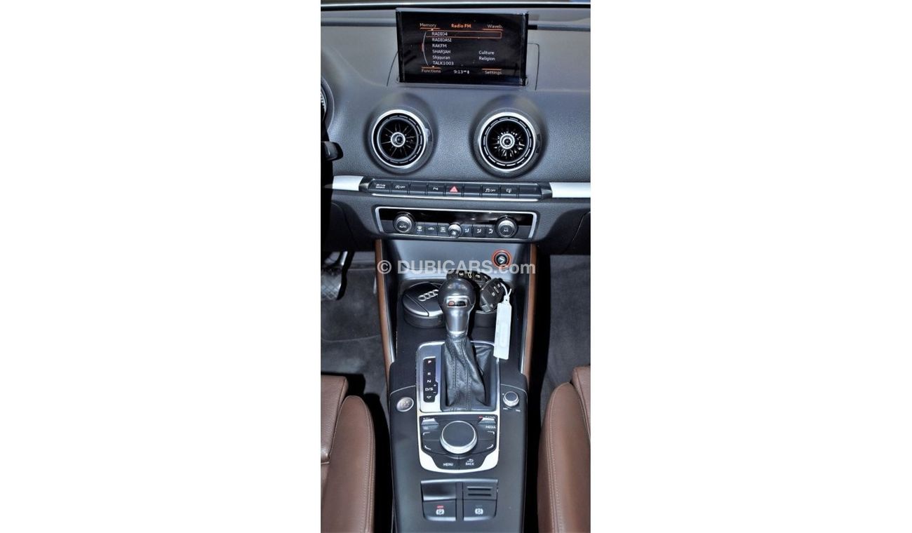 Audi A3 EXCELLENT DEAL for our Audi A3 ( 2015 Model ) in Silver Color GCC Specs