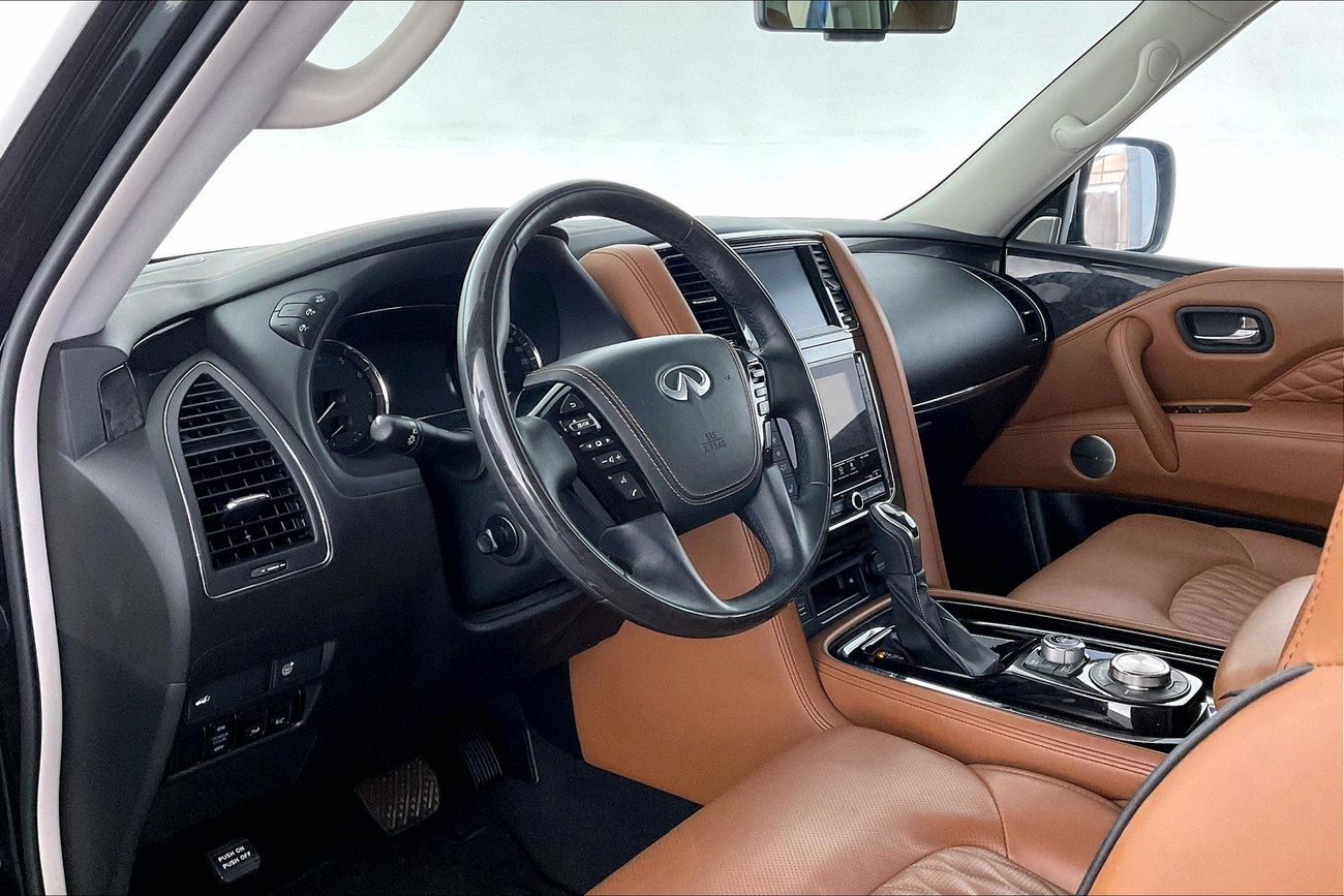 إنفينيتي QX80 Luxe Sensory ProActive - Black Edition | شامل الضمان | 0 ﺪﻔﻋﺓ ﺃﻮﻟﻯ