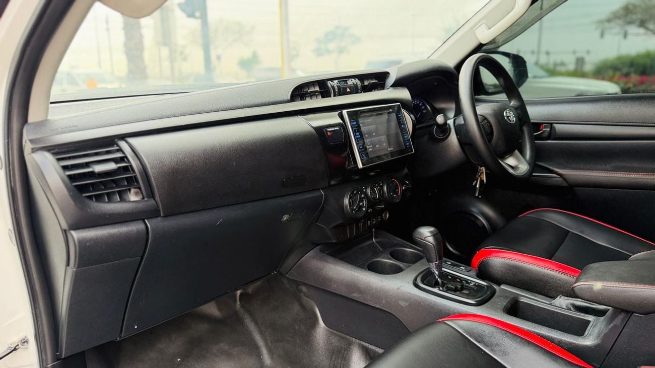 Toyota Hilux 2019 | 2.8L DIESEL ENGINE | AT | RHD | ROOF MOUNTED LED LIGHTS | 4X4 HEAVY SPORTS BAR WITH BASKET |