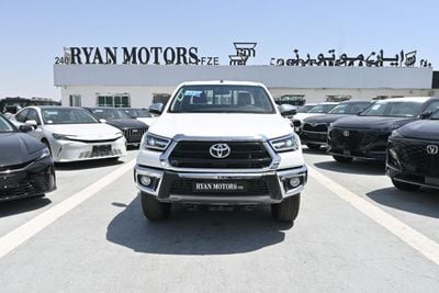 تويوتا هيلوكس Toyota Hilux SR5 GLXS 2.7L Petrol, Automatic 4WD, Model 2025, Color White