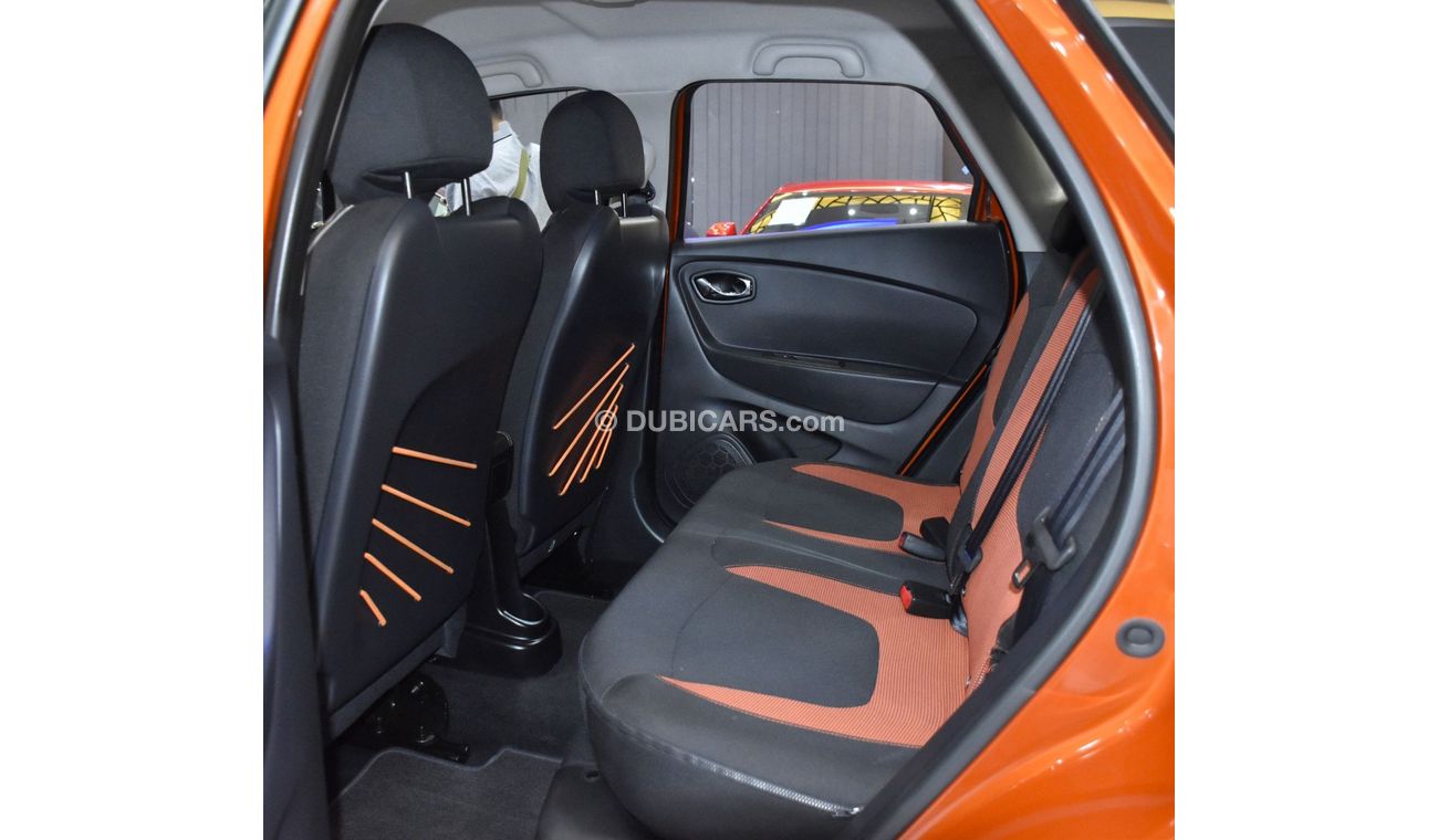 رينو كابتور EXCELLENT DEAL for our Renault Captur ( 2016 Model ) in Orange Color GCC Specs