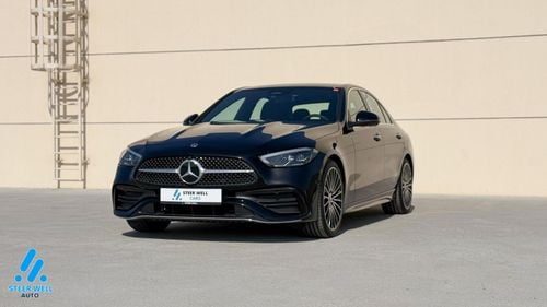 مرسيدس بنز C 200 AMG Line | 1.5L | Warranty Included | GCC Specs Sedan