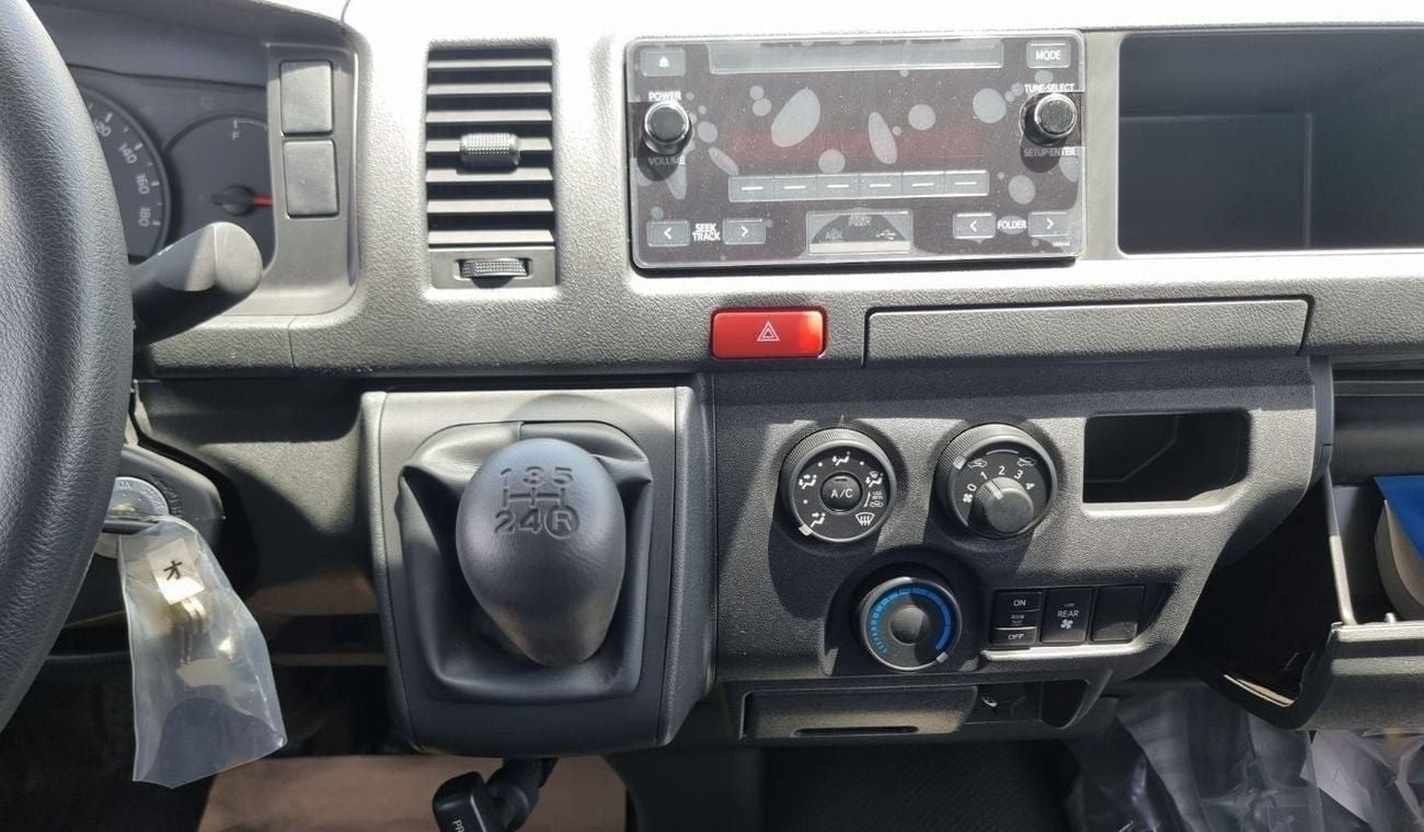 تويوتا هاياس GL TOYOTA HIACE 2.7 13 STR MT HIGHROOF 2024 MODEL