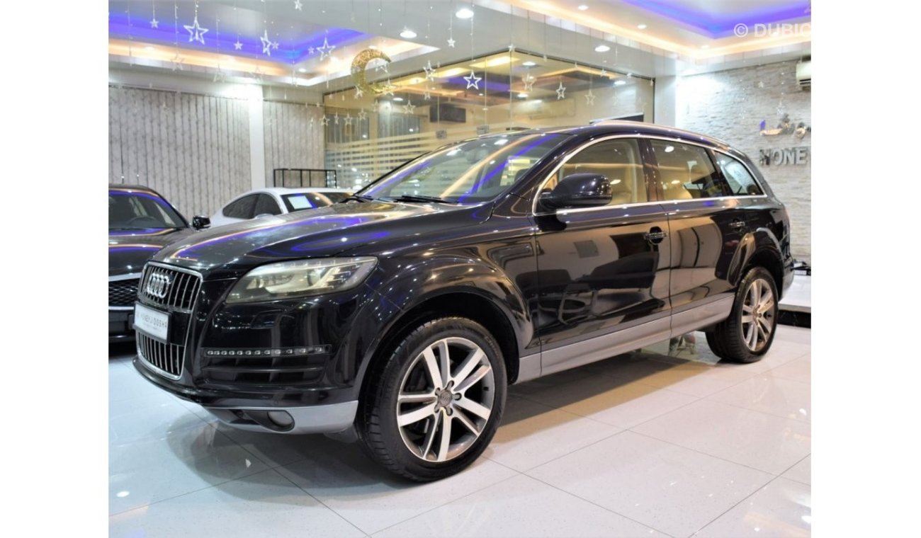 Audi Q7 EXCELLENT DEAL for our Audi Q7 ( Quattro 2013 Model! ) in Black Color! GCC Specs