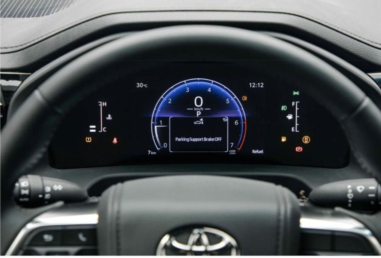 تويوتا لاند كروزر Toyota Land Cruiser GXR is a 7-seater, 4WD SUV with a 4.0L