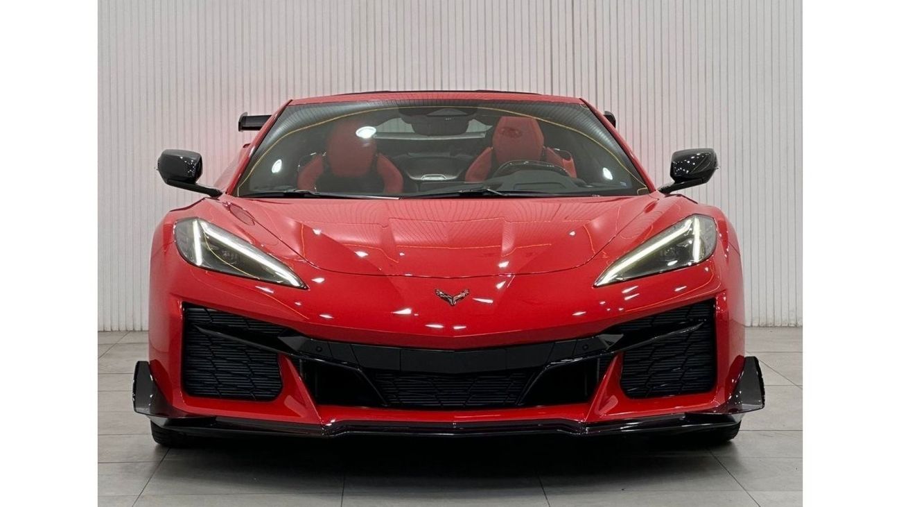 شيفروليه كورفت *Brand New* 2024 Chevrolet Corvette Track Pack Z06, Feb 2027 Chevrolet Warranty, Delivery Kms, GCC