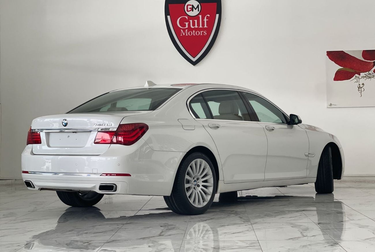 بي أم دبليو 740Li EXECUTIVE V6  GCC SPECS - EXCELLENT CONDITION