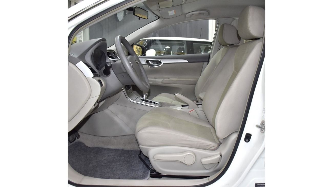 Nissan Sentra EXCELLENT DEAL for our Nissan Sentra 1.8 S ( 2020 Model ) in White Color GCC Specs