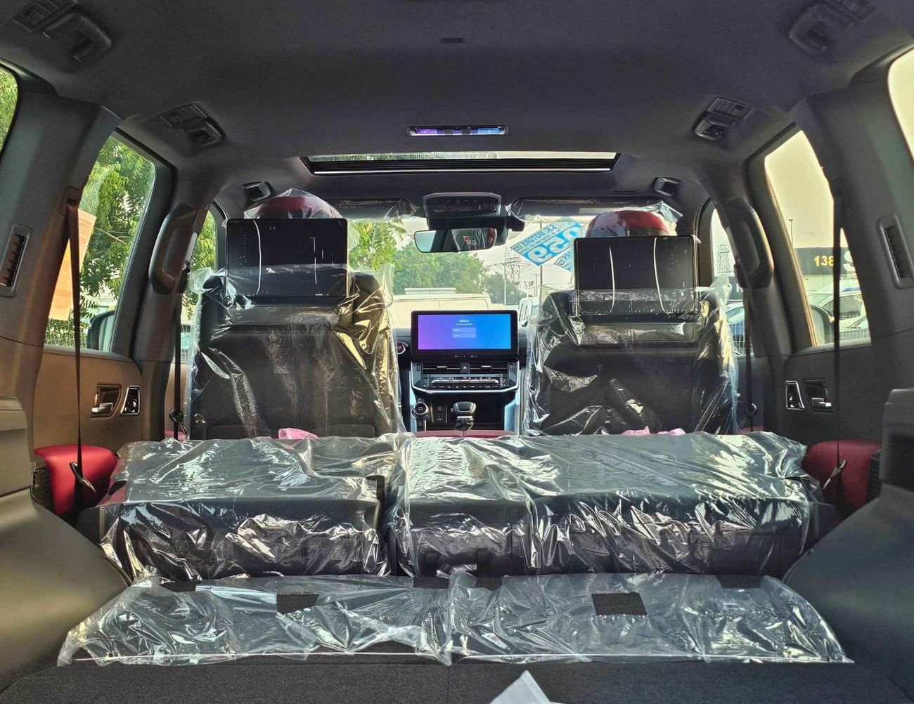 Toyota Land Cruiser GR SPORT TWIN TURBO / 3.5L PETROL V6 / RADAR / BIG DVD/REAR ENTERTAINMENT DVD/COOL BOX (CODE#LC3GRH)