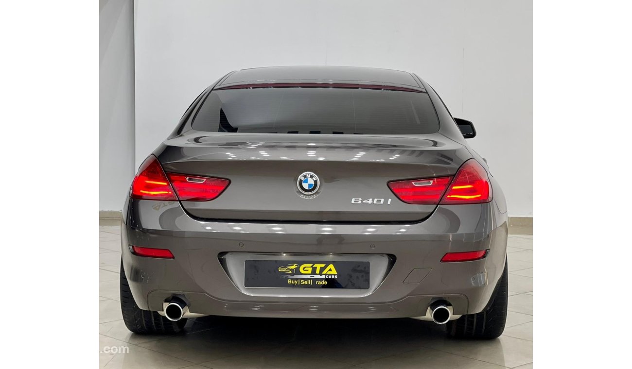 BMW 640i Std 2013 BMW 640i, Service History, GCC