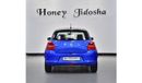 سوزوكي سويفت EXCELLENT DEAL for our Suzuki Swift 1.2L ( 2024 Model ) in Blue Color GCC Specs