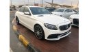 مرسيدس بنز C 300 موديل 2018 كت ايه ام جي وارد امريكي نظيف جدا فل اوبشن  5كاميرات فتحه وجلد ومثبت سرعه وتحكم بالاستيرن