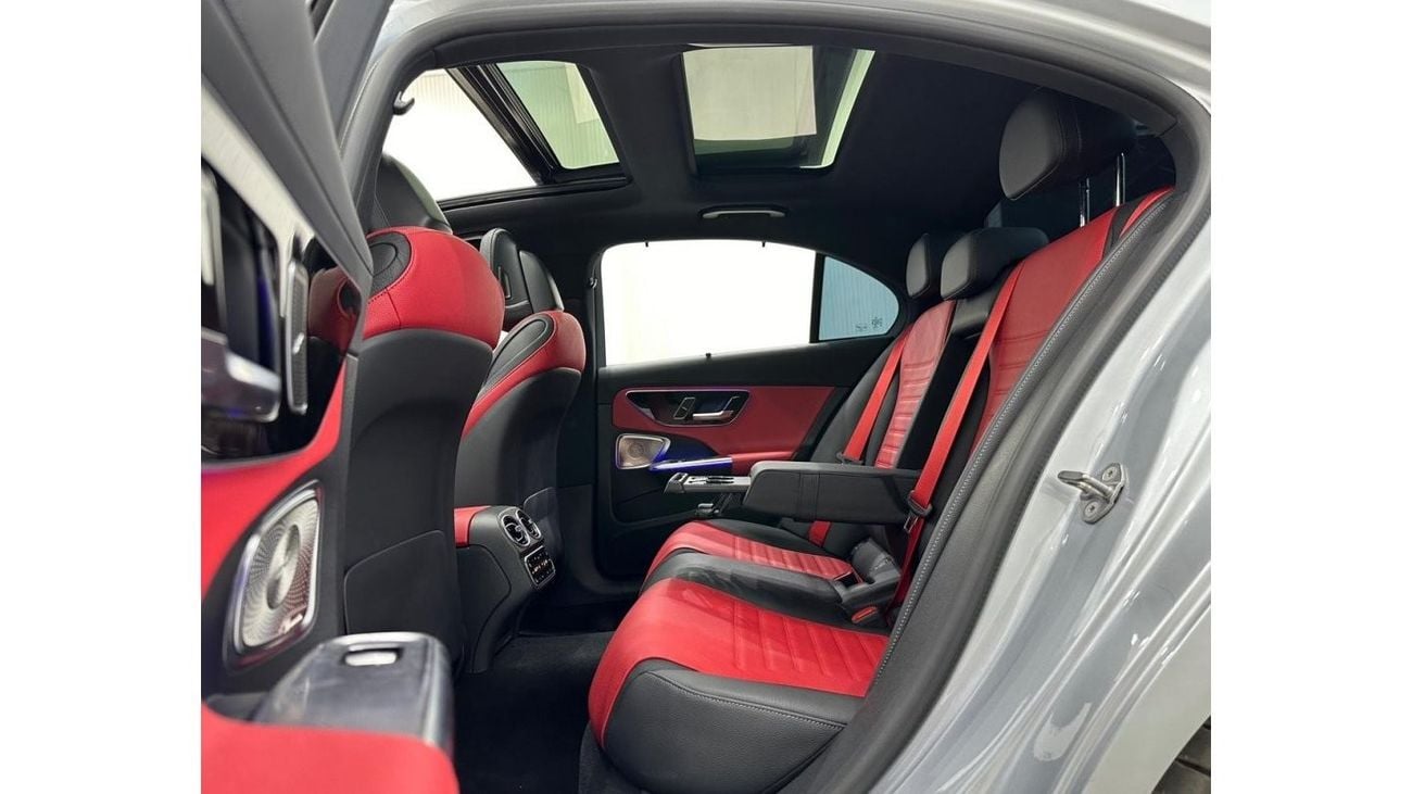 Mercedes-Benz C 43 AMG 2023 Mercedes Benz C43 AMG 4MATIC, May 2028 Mercedes Warranty, May 2027 Mercedes Service Pack, GCC