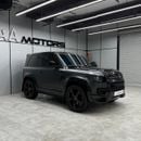 لاند روفر ديفندر 90 X P525 V8 | 5.0L Supercharged | European Specs | 3 Years Warranty & Service | Carpathian Grey