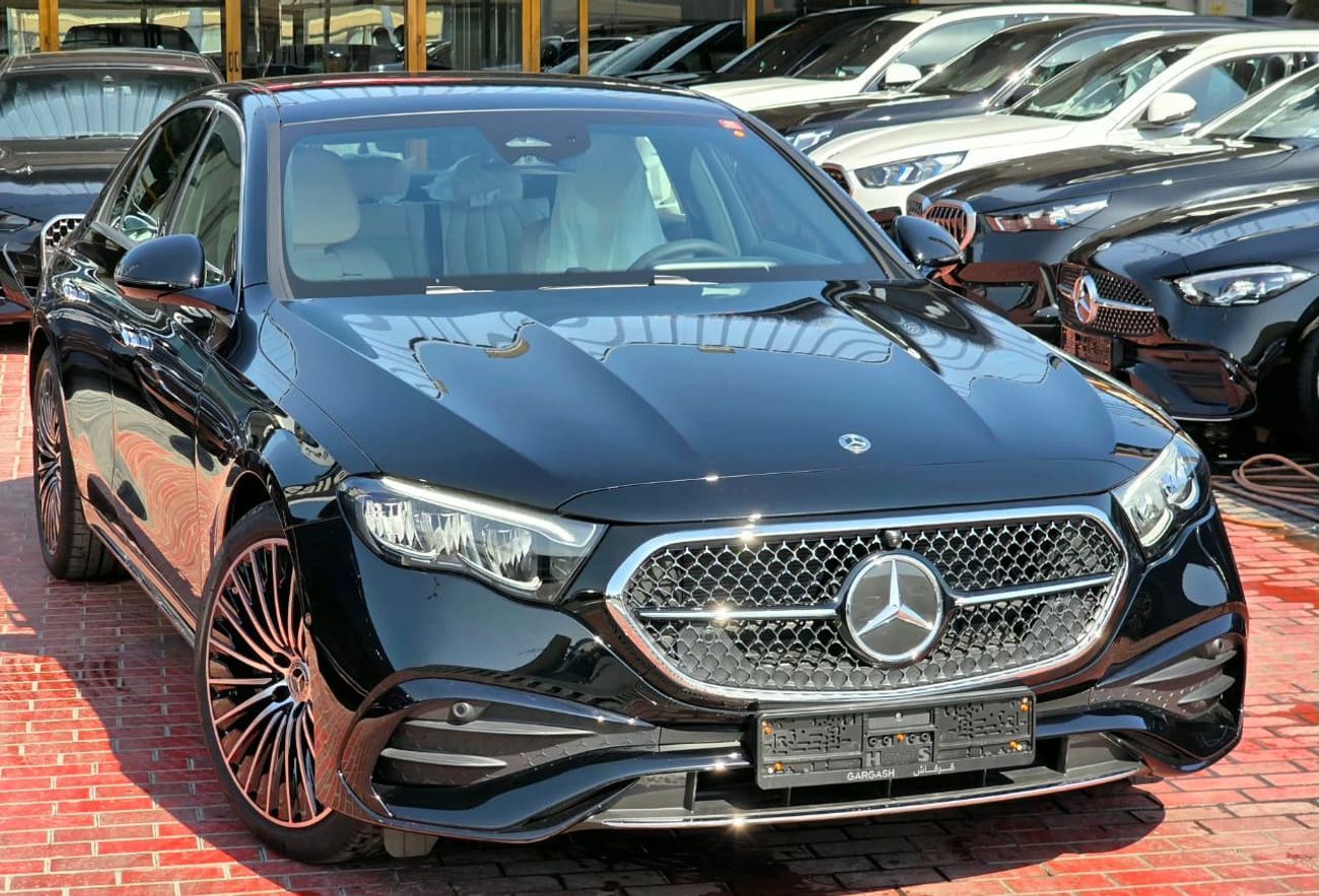 مرسيدس بنز E200 AMG Under Agency Warranty 2026 GCC
