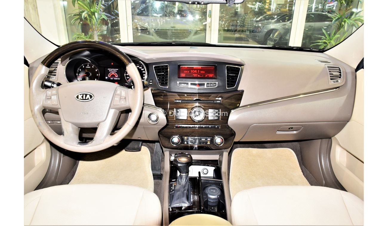 كيا كادنزا ONLY 73000 KM! 2011 Model!! in White Color! GCC Specs