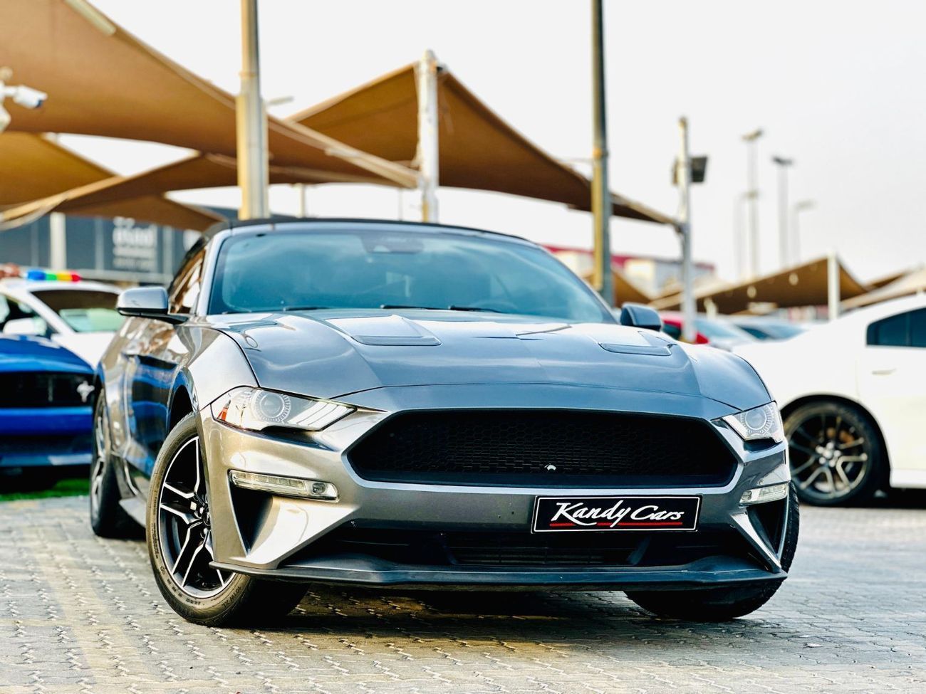 فورد موستانج Ecoboost Convertible | Monthly 1100/- | 0% DP | Blindspot | Fog Lights | # 05686