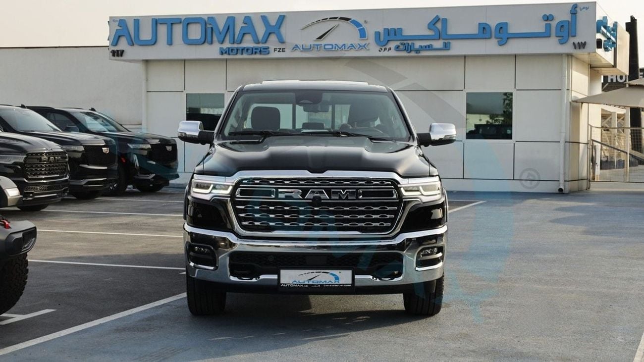 RAM 1500 (For Export , НА ЭКСПОРТ) PY 26/26 Limited Longhorn Crew Cab Hurricane H.O 3.0TT GCC 0Km Без пробега