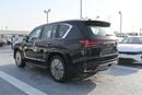 لكزس LX 700h Lexus LX700h Signature 3.5L Twin-Turbo + Hybrid V6, Model 2026, Color Black inside Red
