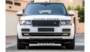 Land Rover Range Rover Vogue HSE 2015 GCC under Warranty with Zero Down-Payment.