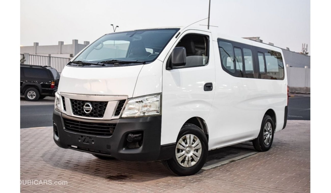 Nissan Urvan 2015 | NISSAN URVAN NV350 | 14-SEATER-PASSENGER | 4-DOORS | GCC | VERY WELL-MAINTAINED | SPECTACULAR