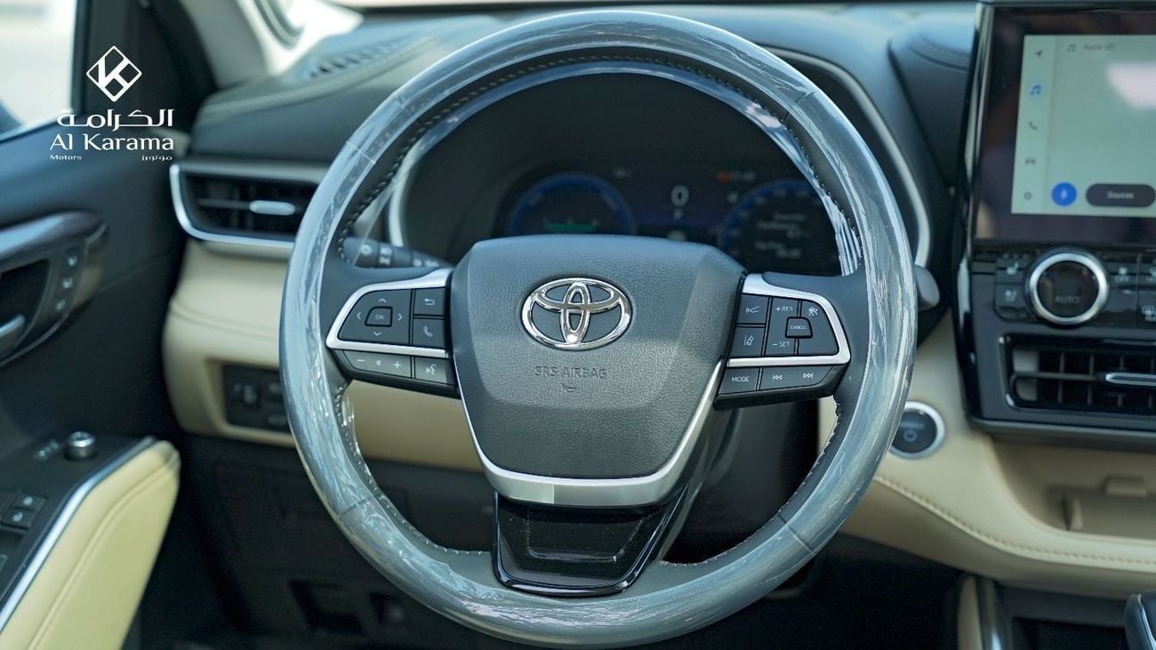 تويوتا هايلاندر VXR 2.5L Hybrid | Limited | 7 Seater SUV with Radar | JBL Sound | 360 Camera | Panoramic Sunroof | 2