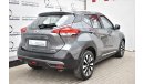 Nissan Kicks | AED 1230 PM | 0% DP | 1.6 SL 2018 FULL OPTION GCC DEALER WARRANTY