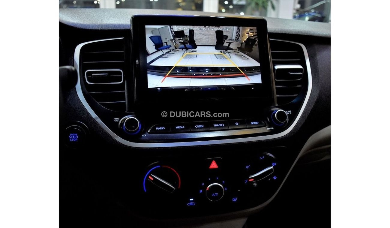 Hyundai Accent EXCELLENT DEAL for our Hyundai Accent 1.6 ( 2022 Model ) in Blue Color GCC Specs