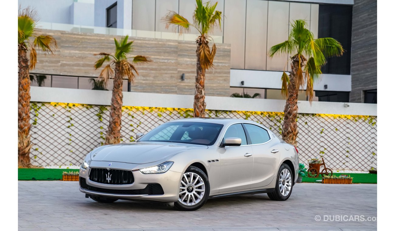 Maserati Ghibli 2,428 P.M | 0% Downpayment | Spectacular Condition!