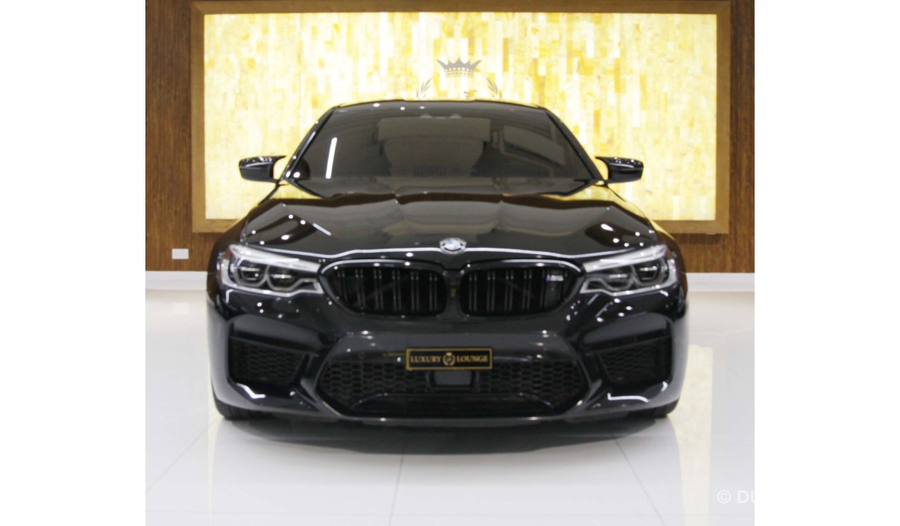 BMW M5 COMPETITION PACKAGE, GCC. UNDER WARRANTY AND CONTRACT SERVICE