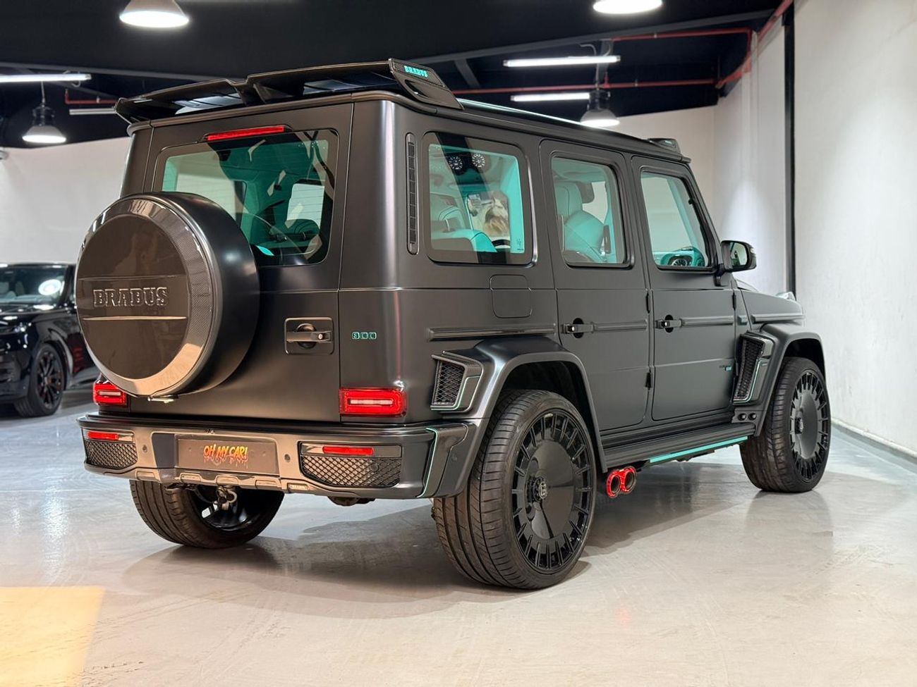 Mercedes-Benz G 63 AMG BRABUS 800 - Mercedes-AMG G 63 Mercedes Benz Brabus G800 - Mat Black - 2025 - Fully Loaded