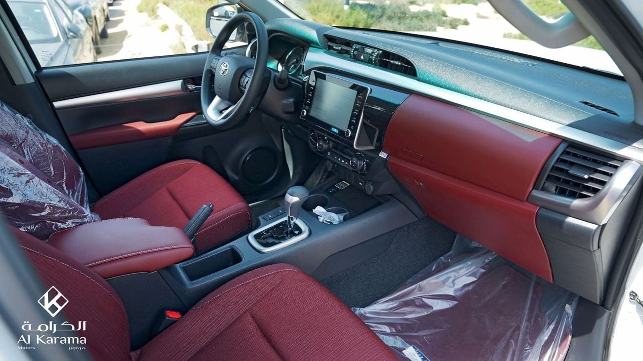تويوتا هيلوكس 2.7L GLX.S - SR5 | Automatic Transmission | Wireless Charger | GCC Specification | Rear Camera
