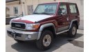 تويوتا لاند كروزر هارد توب TOYOTA HARD TOP GRJ 71 4.0 V6 WINCH ALLOY DIFF LOCKS OVER FENDER CAPSULE