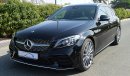 مرسيدس بنز C200 AMG، I-4 Engine، أسود، 0 كم، GCC، الضمان: 3 سنوات أو 100 ألف كم # شحن لاسكلي، 2020