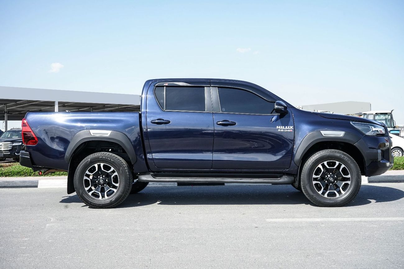 تويوتا هيلوكس The Toyota Hilux is a legendary, tough, and reliable mid-size body-on-frame pickup truck known for i
