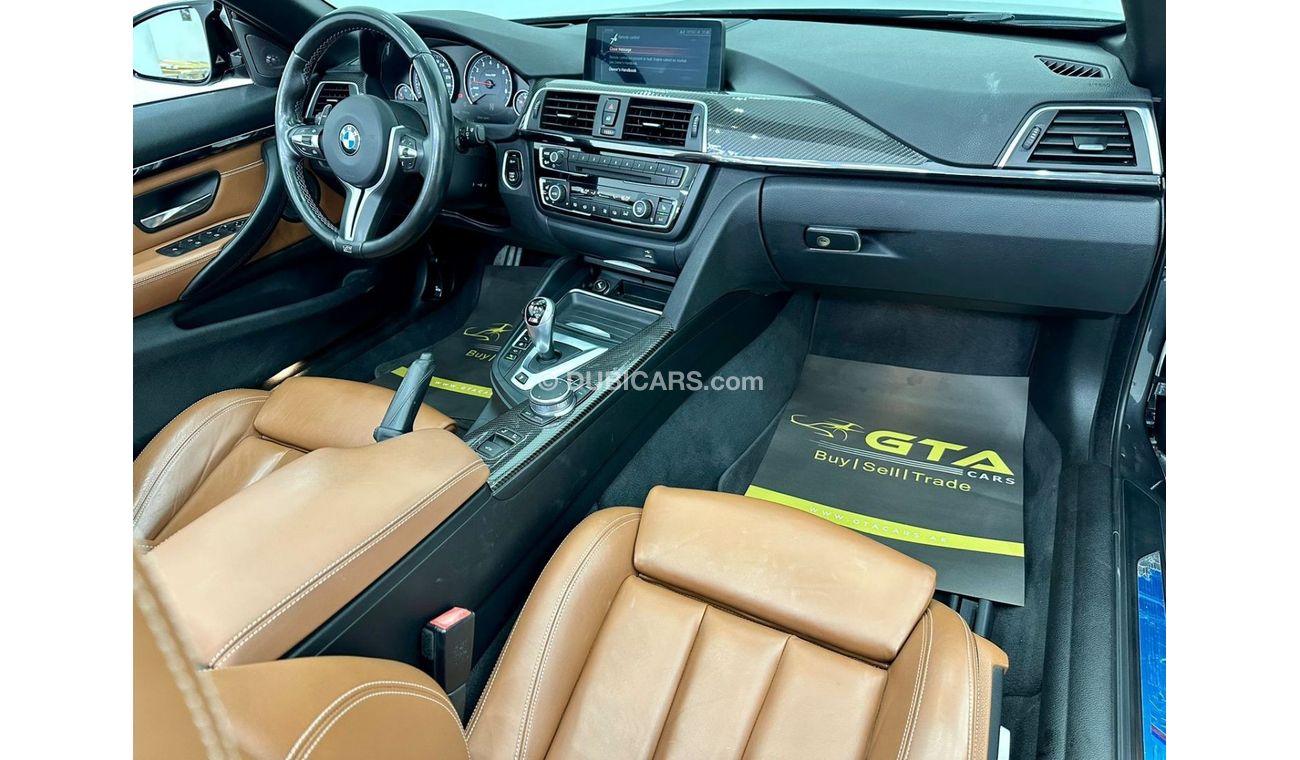 BMW M4 Std 2017 BMW M4, Full Service History, Warranty, GCC