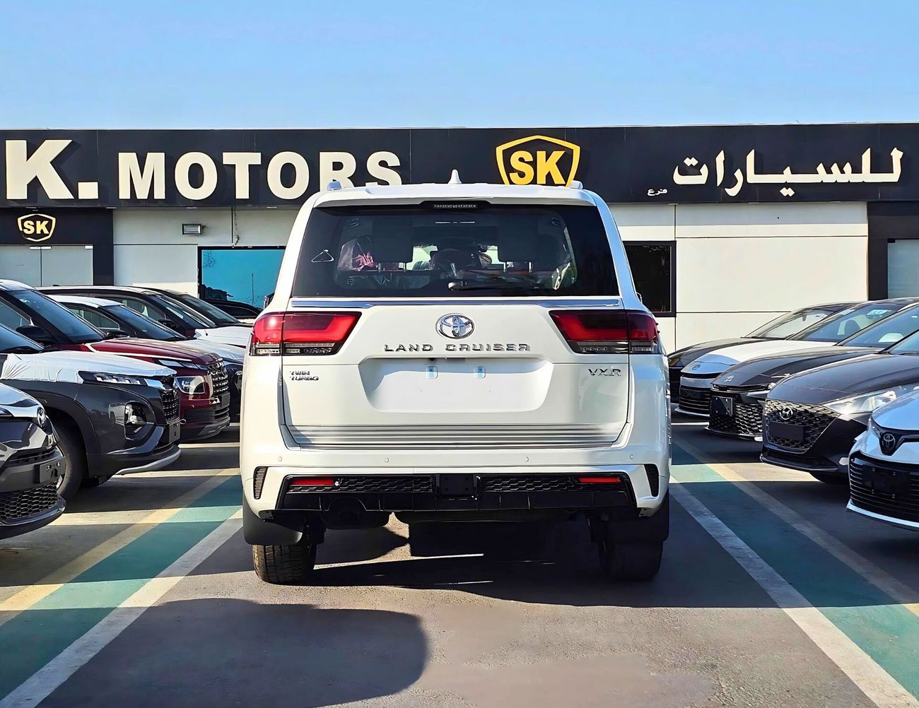 تويوتا لاند كروزر VXR / TWIN TURBO / 3.5L V6 PETROL / 360* CAMERA /  FULL OPTION WITH AURO KIT (CODE # VXR31HK)