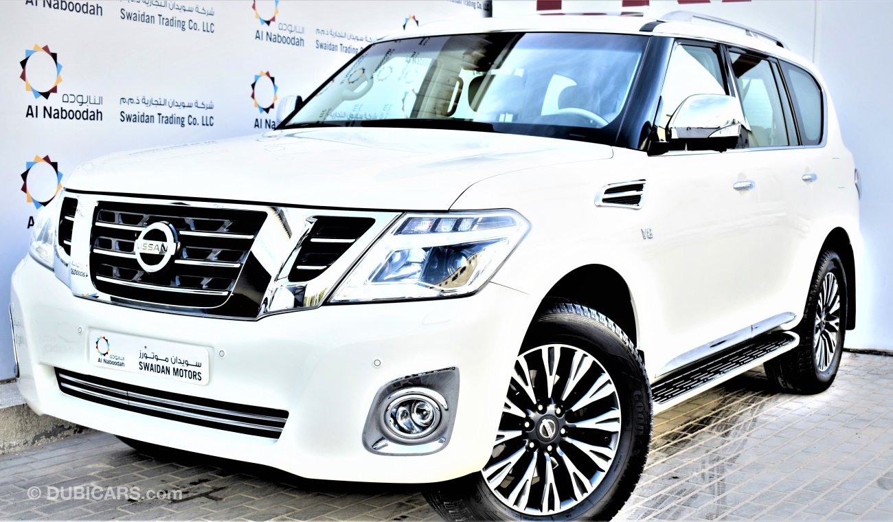 نيسان باترول 5.6L V8 PLATINUM 2016 GCC DEALER WARRANTY