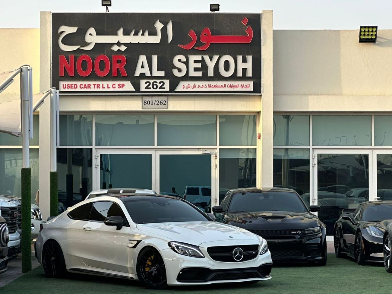 Mercedes-Benz C 36 AMG MERCEDES BENZ AMG C63S 2017 GCC FULL OPTION ORIGINAL PAINT PERFECT CONDITION