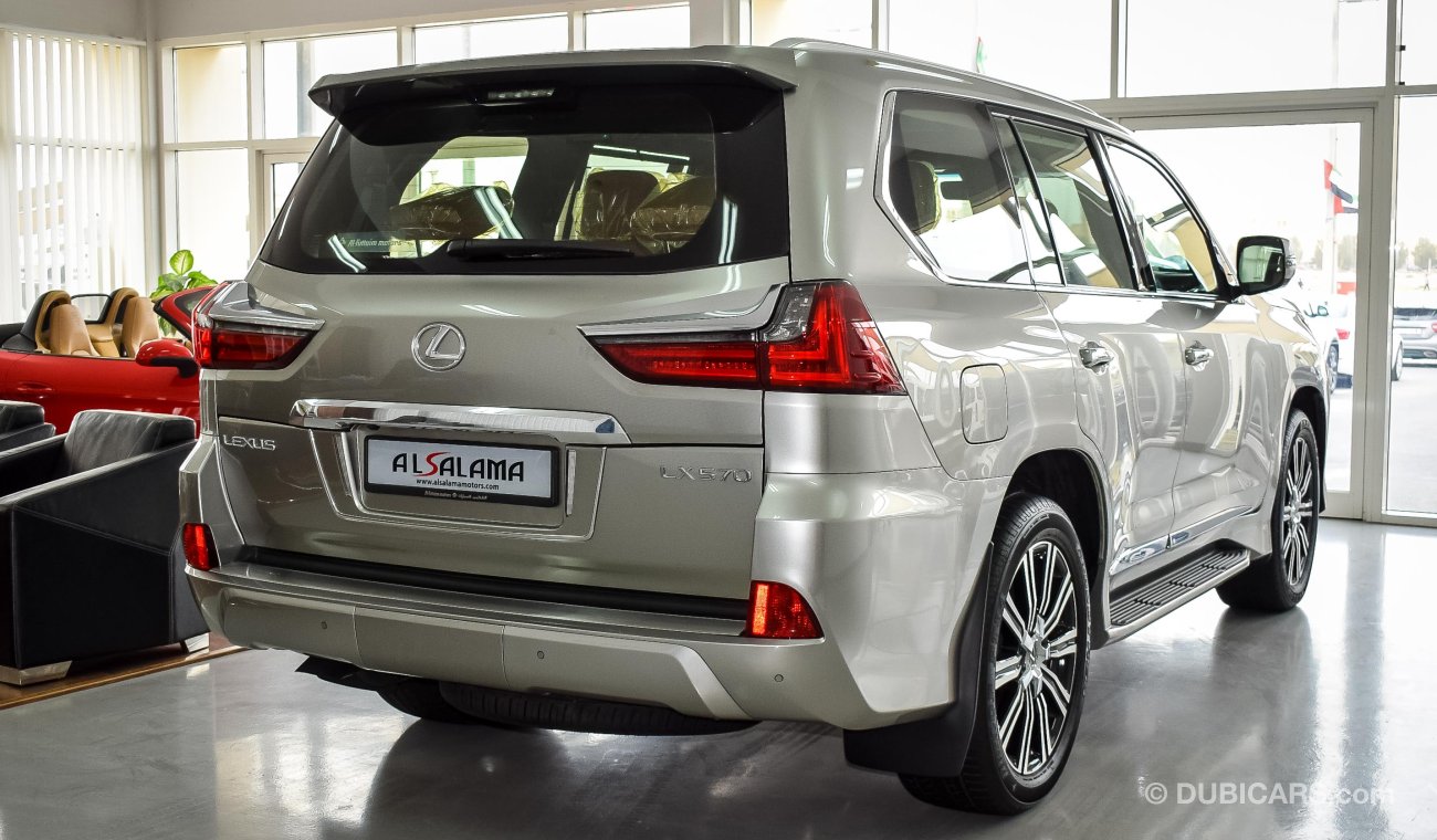 Lexus LX570 5 year warranty