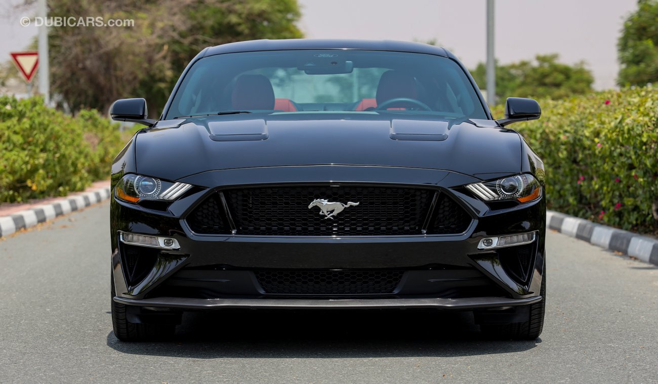 فورد موستانج 2020 GT بلاك إيديشن, 5.0, V8 , عداد رقمي,3 سنوات أو 100K كم ضمان+K60كم صيانة@الطاير