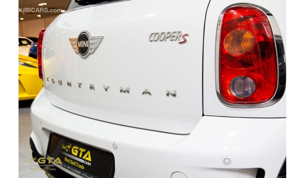 Mini Cooper S Countryman 2014 Mini Countryman S All4, Warranty, Full Service History, GCC